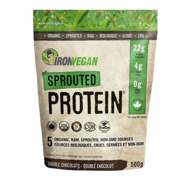 Iron Vegan, Sprouted Protein Chocolate, 500 Grams