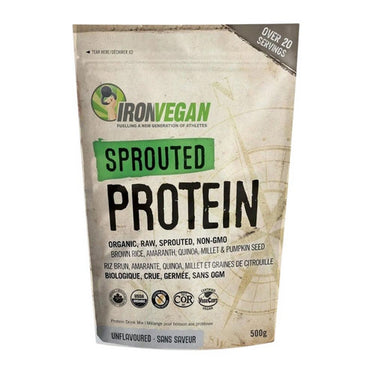 Iron Vegan, Sprouted Protein Unflavoured, 500 Grams