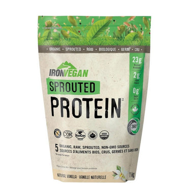 Iron Vegan, Sprouted Protein Vanilla, 1 Kgs