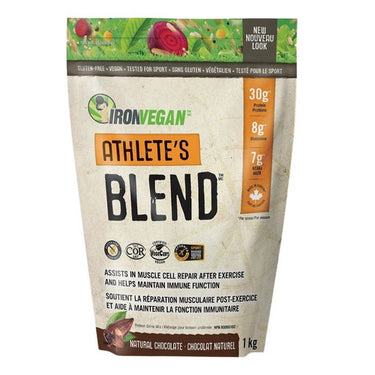 Iron Vegan, Athlete's Blend Chocolate, 1 Kgs