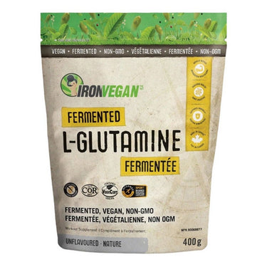 Iron Vegan, Fermented L-Glutamine Unflavoured, 400 Grams