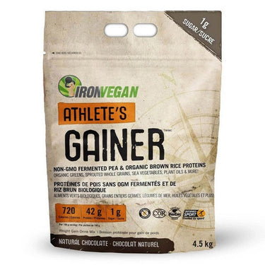 Iron Vegan, Athlete'S Gainer Chocolate, 4.5 Kgs