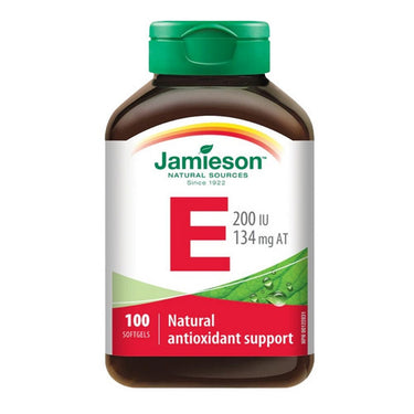 Jamieson Vitamins, Vitamin E 200 IU, 100 Softgels