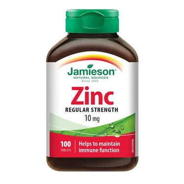 Jamieson Vitamins, Zinc, 10 Mg, 100 Tablets