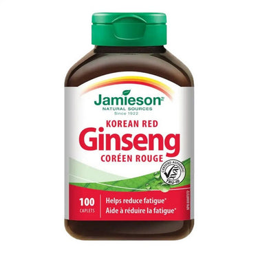 Jamieson Vitamins, Korean Red Ginseng, 100 Caplets