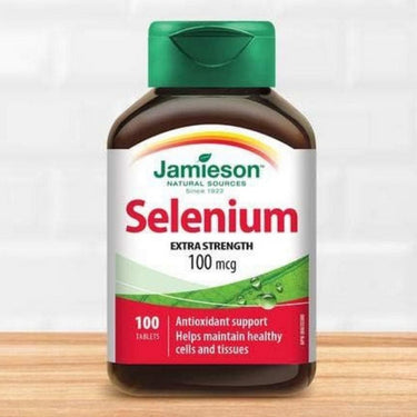 Jamieson Vitamins, Extra Strength Selenium, 100 Mcg, 100 Tablets