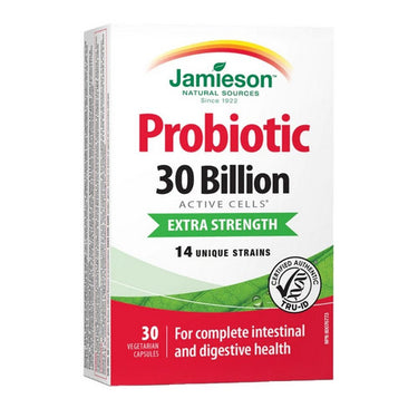 Jamieson Vitamins, Extra Strength Probiotic 30, 30 Capsules