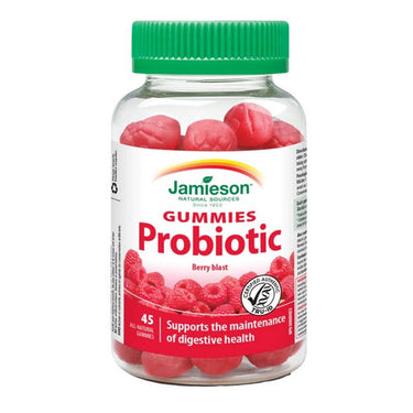 Jamieson Vitamins, Probiotic Gummies Berry Blast, 45 Gummies