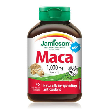 Jamieson Vitamins, Maca Raw Herb, 1,000 Mg, 45 Caps