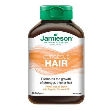 Jamieson Vitamins, Gorgeous Hair, 60 Softgels