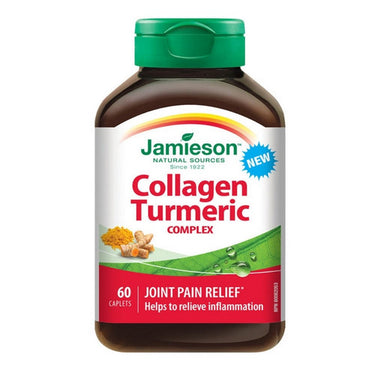 Jamieson Vitamins, Collagen Turmeric Complex, 60 Caplets