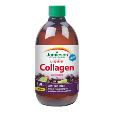 Jamieson Vitamins, Liquid Collagen Elderberry Lime, 350 Ml