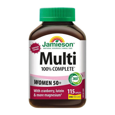 100% Complete Multi Women 50+ 115 Count by Jamieson Vitamins