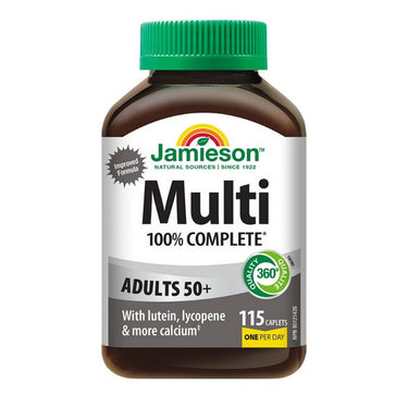 100% Complete Multi Adult 50+ 115 Count by Jamieson Vitamins