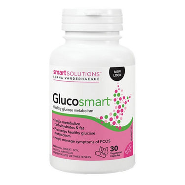 Smart Solutions, Glucosmart, 30 Veg Capsules