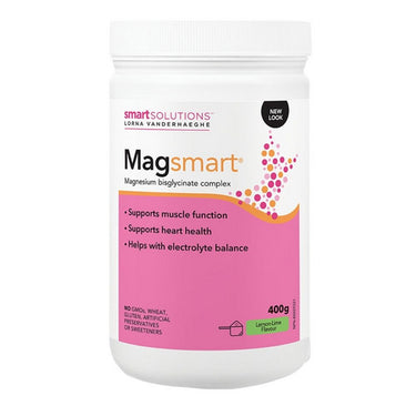 Smart Solutions, MAGsmart Powder Lemon Lime, 400 Grams
