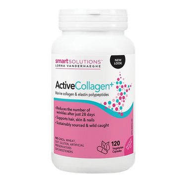 Smart Solutions, Active Collagen Plus, 120 Veg Capsules