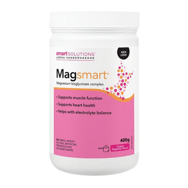 MAGsmart Powder Organic Raspberry 400 Grams by Smart Solutions