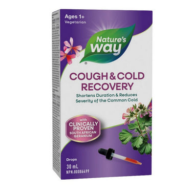 Cough And Cold Recovery Original Liquid Drops 30 Ml by Nature's Way