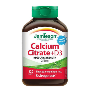 Calcium Citrate With Vitamin D 120 Caplets by Precision