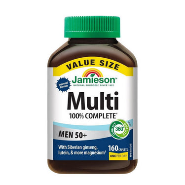 Complete Multivitamin For Adult Men 50 Plus 160 Caplets by Precision