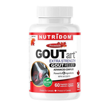Gout Art 60 Vegetarain Capsules by Nutridom