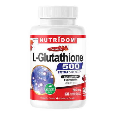 L-glutathione 60 Vegetarain Capsules by Nutridom