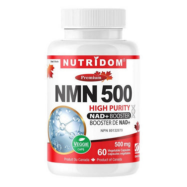 Booster Nicotinamide Mononucleotide 60 Vegetarain Capsules by Nutridom