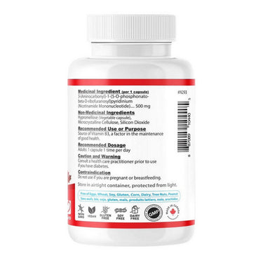 Nutridom, Booster Nicotinamide Mononucleotide, 500 Mg, 60 Vegetarain Capsules