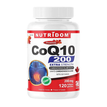 Coq10 120 Softgels by Nutridom