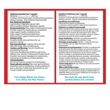 Nutridom, Nutridom Berberine Hcl, 1000 Mg, 120 Vegetarain Capsules