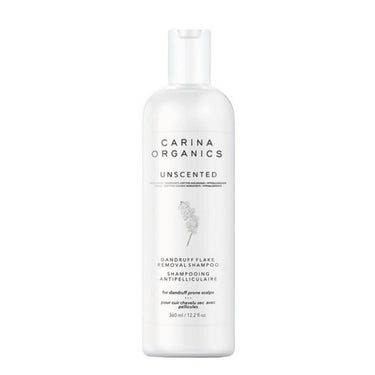 Carina Organics, Unscented Dandruff Removal Shampoo, 360 Ml