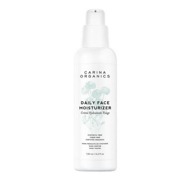 Carina Organics, Unscented Daily Face Moisturizer, 120 Ml