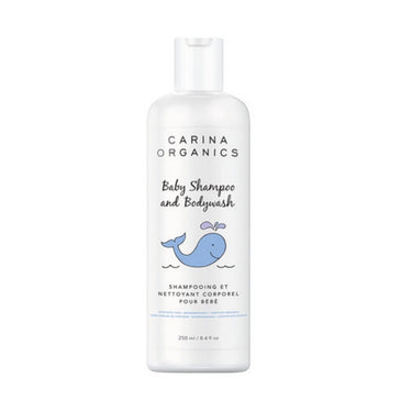 Carina Organics, Baby Shampoo And Body Wash, 250 Ml