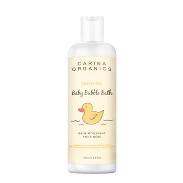 Carina Organics, Unscented Baby Bubble Bath, 250 Ml