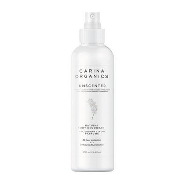 Unscented Body Deodorant 250 Ml by Carina Organics