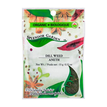 Splendor Garden, Organic Dill Weed, 15 Grams (6 Count)