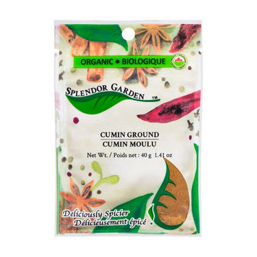 Organic Cumin Ground 40 Grams (6 Count) by Splendor Garden