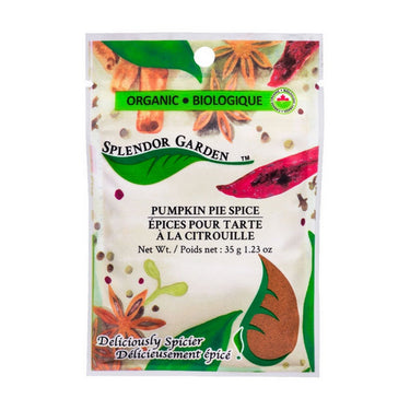 Splendor Garden, Organic Pumpkin Pie Spice, 35 Grams (6 Count)