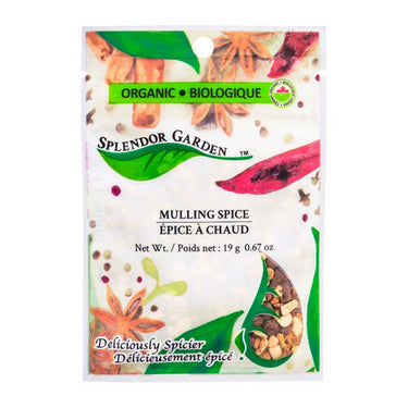 Splendor Garden, Organic Mulling Spice, 19 Grams (6 Count)