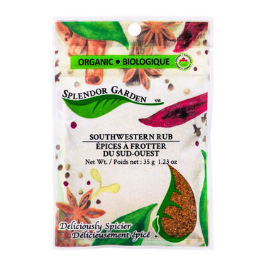 Splendor Garden, Orgaanic Southwestern Rub, 35 Grams (6 Count)
