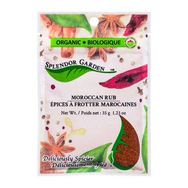 Splendor Garden, Organic Moroccan Rub, 35 Grams (6 Count)