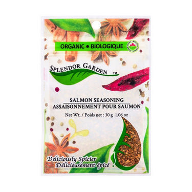Splendor Garden, Organic Salmon Seasoning, 30 Grams (6 Count)
