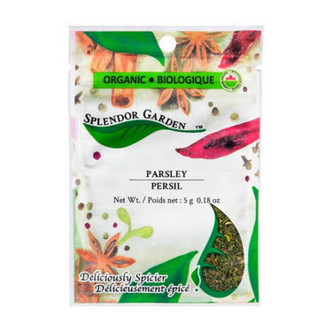 Splendor Garden, Organic Parsley, 5 Grams (6 Count)