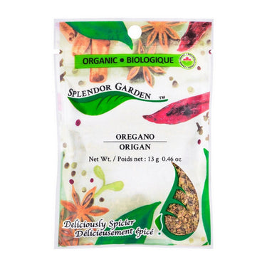 Splendor Garden, Organic Oregano, 13 Grams (6 Count)