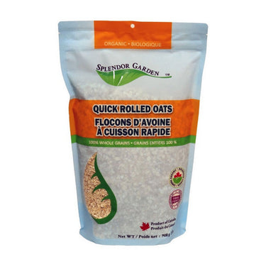 Splendor Garden, Organic Quick Rolled Oats, 908 Grams (10 Count)