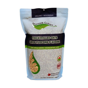 Splendor Garden, Organic Thick Rolled Oats, 908 Grams (10 Count)