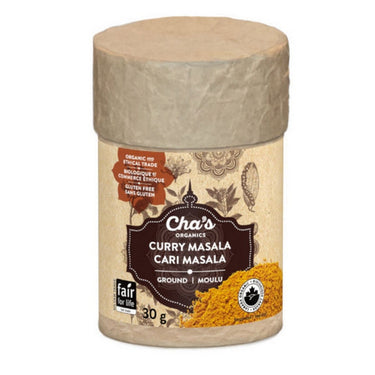 Chas Organics, Masala Curry Powder, 30 Grams (6 Count)