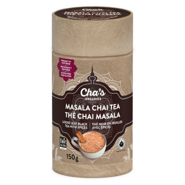 Chas Organics, Masala Chai Black Tea, 150 Grams (6 Count)