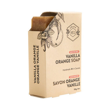 Crate 61, Vanilla Orange Bar Soap, 110 Grams (8 Count)